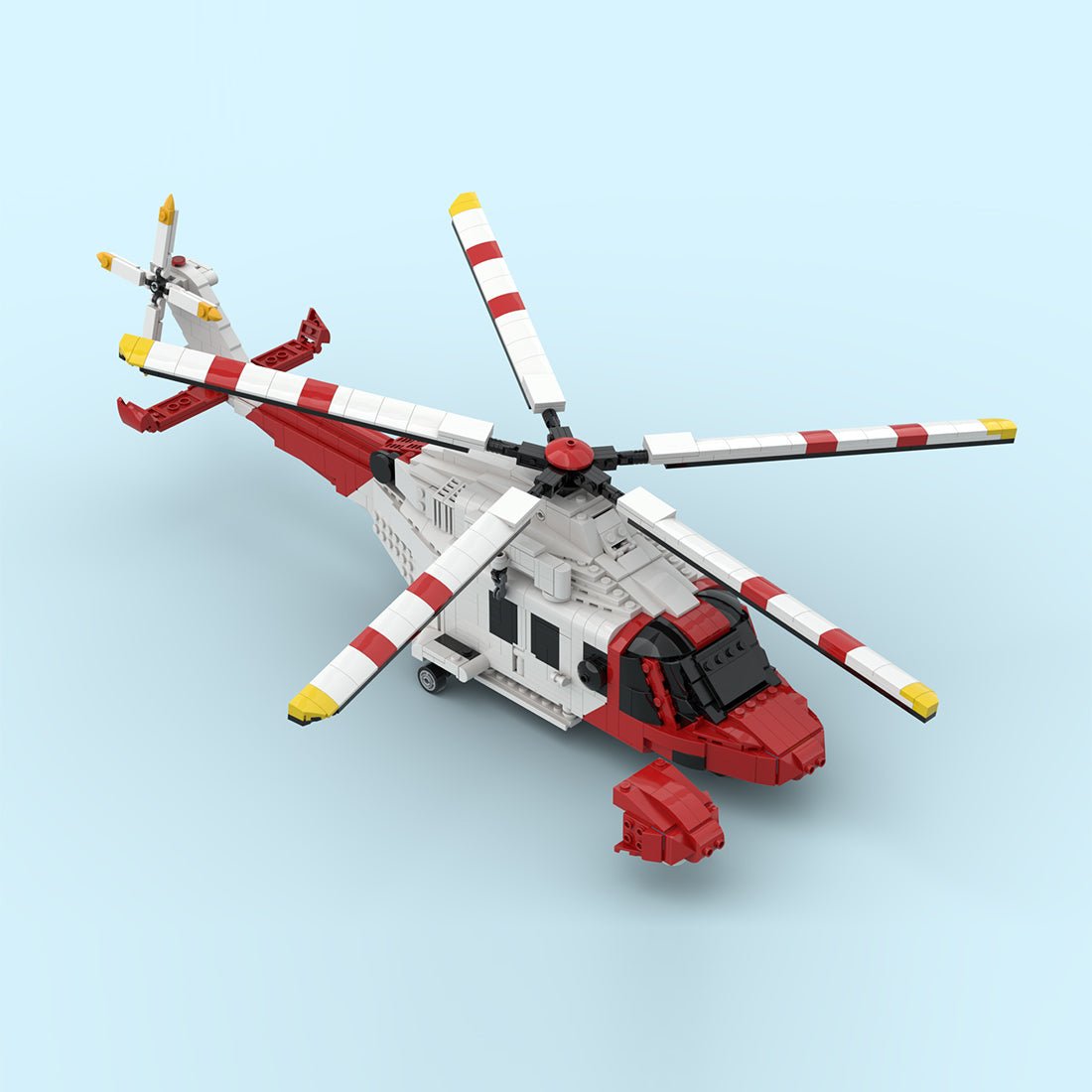 MOC - 226775 AgustaWestland AW - 139 Building Blocks - LesDiy - Building Blocks