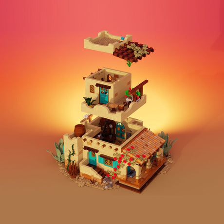 MOC - 226986 Sunset Ranch Building Blocks - LesDiy - 