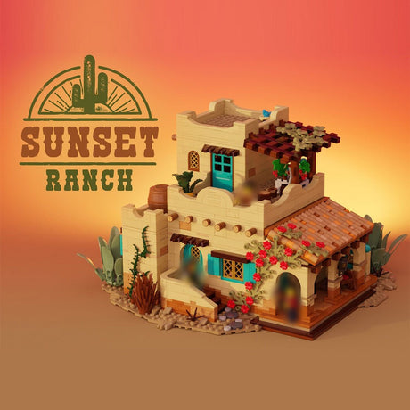 MOC - 226986 Sunset Ranch Building Blocks - LesDiy - 