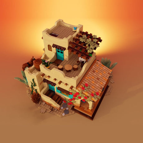 MOC - 226986 Sunset Ranch Building Blocks - LesDiy - 