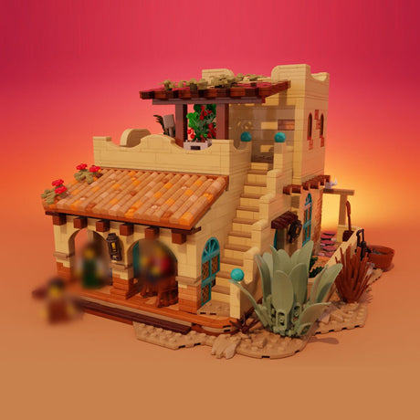 MOC - 226986 Sunset Ranch Building Blocks - LesDiy - 