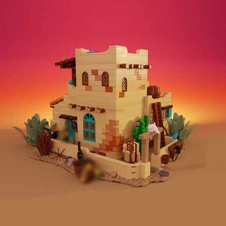 MOC - 226986 Sunset Ranch Building Blocks - LesDiy - 