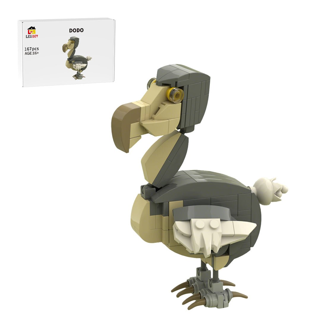 MOC-227123 Dodo Bird Building Blocks | LesDiy