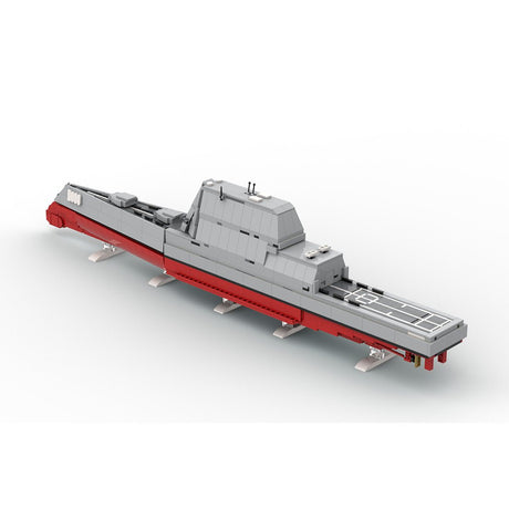 MOC-227260 USS Zumwalt Building Blocks-LesDiy-MOC-