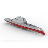MOC-227260 USS Zumwalt Building Blocks-LesDiy-MOC-