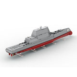 MOC-227260 USS Zumwalt Building Blocks-LesDiy-MOC-