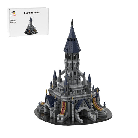 MOC - 227974 Hyrule Castle - The Legend of Zelda Breath of the Wild Building Blocks - LesDiy - 