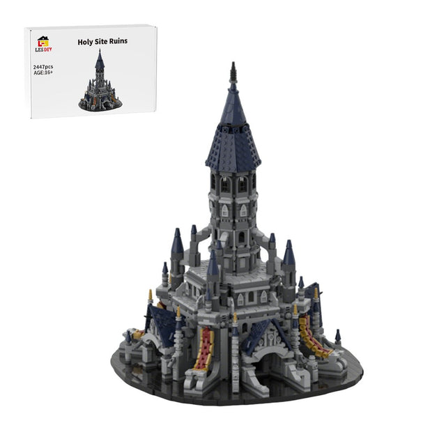 MOC - 227974 Hyrule Castle - The Legend of Zelda Breath of the Wild Building Blocks - LesDiy - 