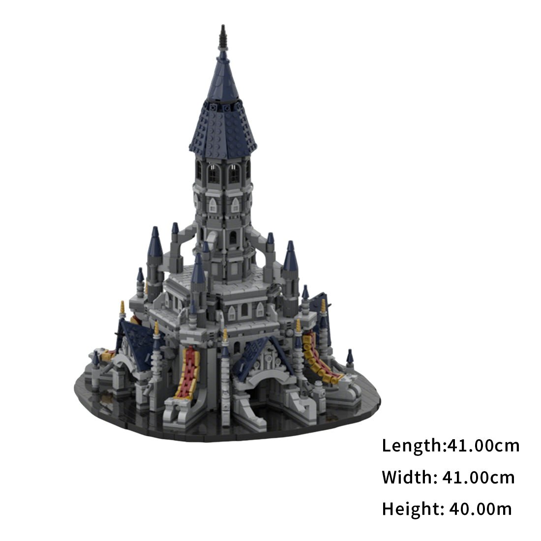 MOC - 227974 Hyrule Castle - The Legend of Zelda Breath of the Wild Building Blocks - LesDiy - 