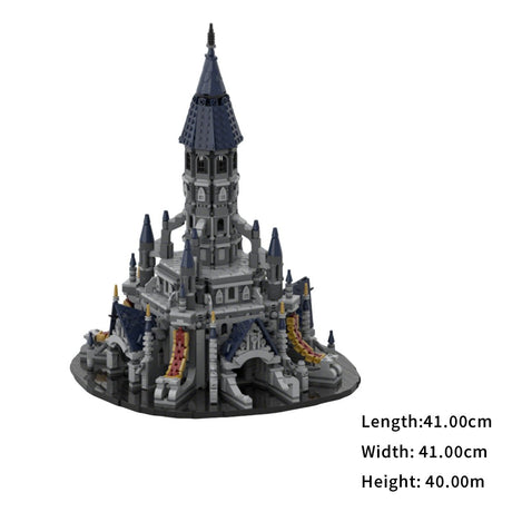 MOC - 227974 Hyrule Castle - The Legend of Zelda Breath of the Wild Building Blocks - LesDiy - 