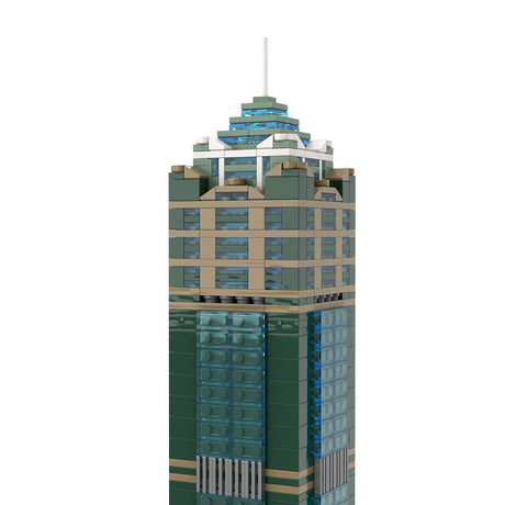MOC - 228175 85 Sky Tower 1:800 Scale Building Blocks - LesDiy - Building Blocks