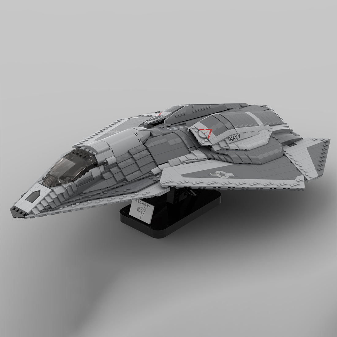 MOC-228357 1:35 Scale F/A-37 Talon Building Blocks | LesDiy