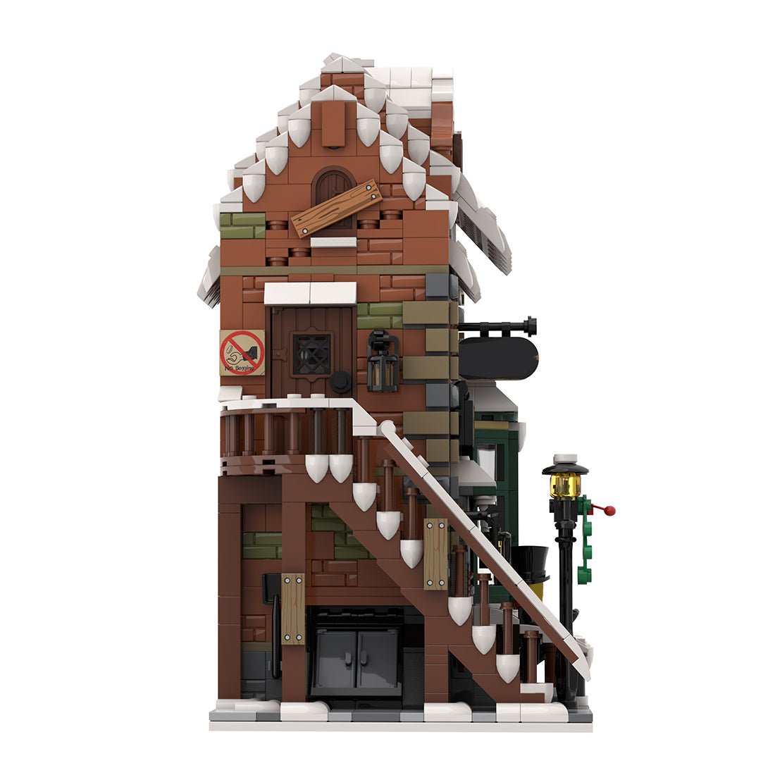 MOC - 228435 Winter Village - Scrooge & Marley Building Blocks - LesDiy - Building Blocks