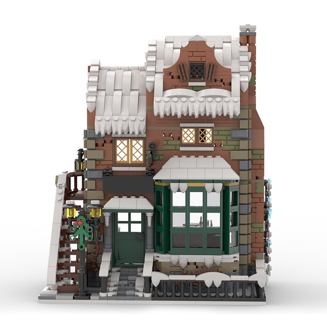 MOC - 228435 Winter Village - Scrooge & Marley Building Blocks - LesDiy - Building Blocks