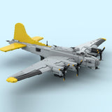 MOC - 228864 Boeing B - 17 Flying Fortress Building Blocks - LesDiy - Building Blocks