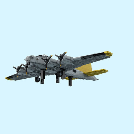 MOC - 228864 Boeing B - 17 Flying Fortress Building Blocks - LesDiy - Building Blocks