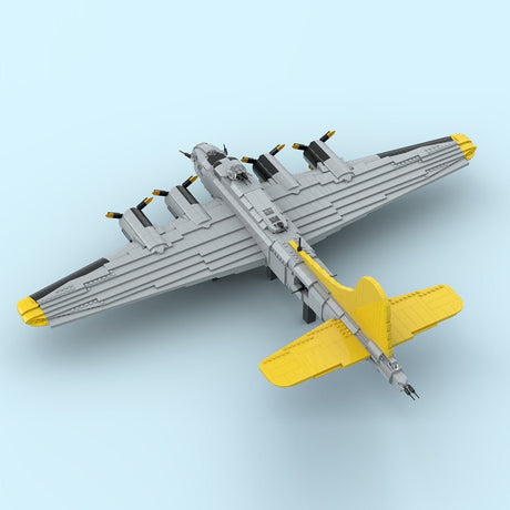 MOC - 228864 Boeing B - 17 Flying Fortress Building Blocks - LesDiy - Building Blocks