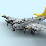 MOC - 228864 Boeing B - 17 Flying Fortress Building Blocks - LesDiy - Building Blocks