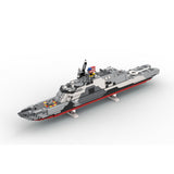 MOC-229007 USS Freedom (LCS-1) Camouflage Building Blocks-LesDiy-MOC-