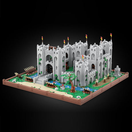 MOC - 229307 Brickberg Castle Building Blocks - LesDiy - 