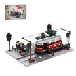 MOC - 229331 Trolley Crossing building Blocks - LesDiy - 