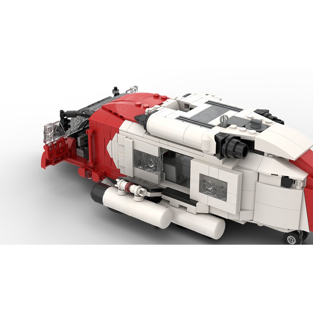 MOC - 229660 Sikorsky | HH - 60J JAYHAWK - 1:35 Scale Building Blocks - LesDiy - building blocks