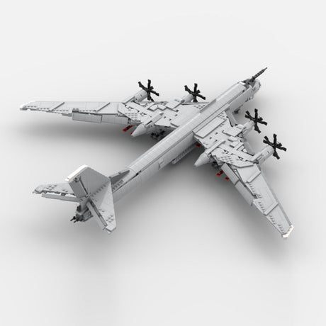 MOC - 229818 Tupolev TU - 95 Bear Building Blocks - LesDiy - 