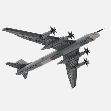 MOC - 229818 Tupolev TU - 95 Bear Building Blocks - LesDiy - 