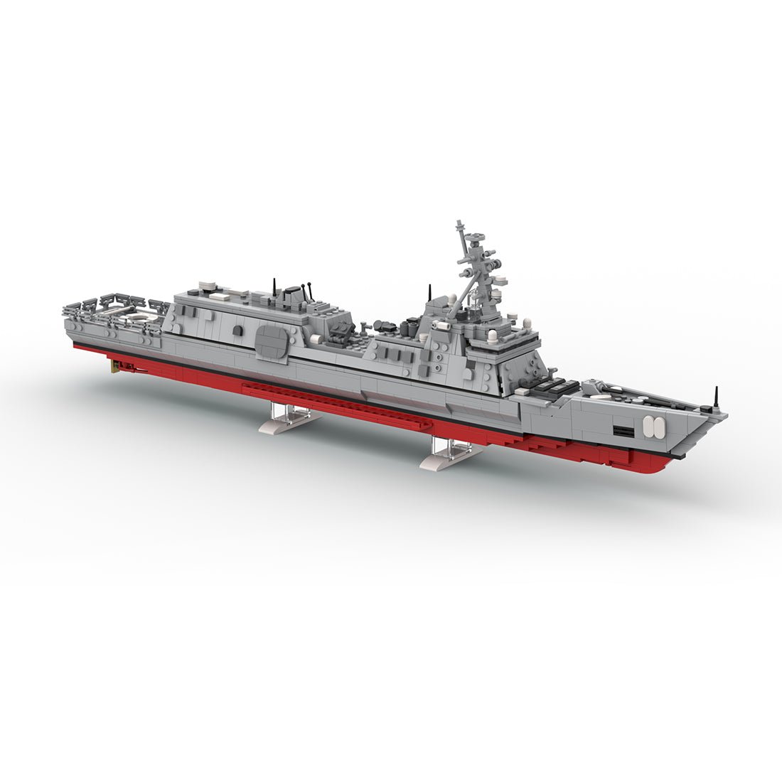 MOC - 229894 USS Constellation - class frigate Building Blocks - LesDiy - 
