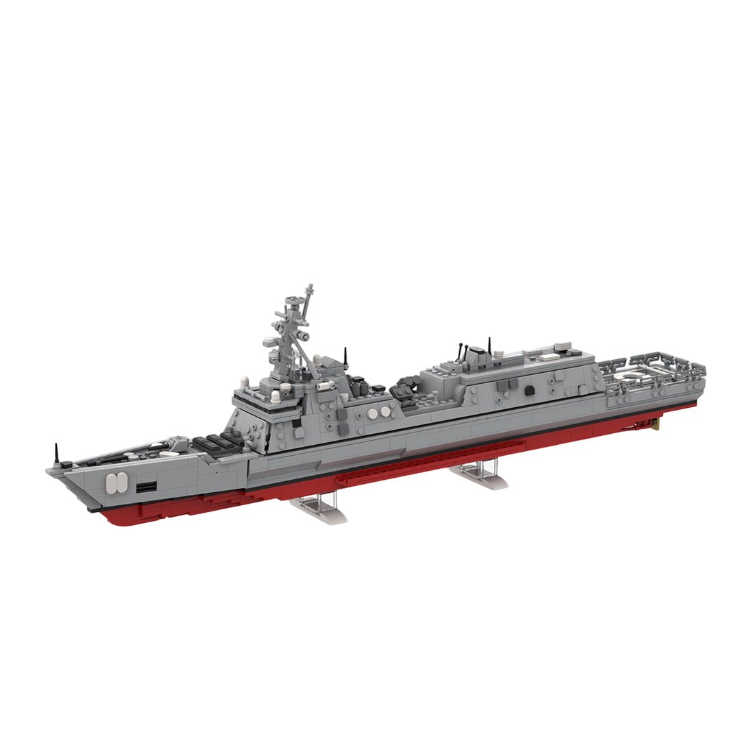MOC - 229894 USS Constellation - class frigate Building Blocks - LesDiy - 
