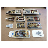 MOC - 230069 Ultra MEGA Yacht - 48,000 Parts - Mini - Fig Scale Building Blocks - LesDiy - Building Blocks