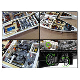 MOC - 230069 Ultra MEGA Yacht - 48,000 Parts - Mini - Fig Scale Building Blocks - LesDiy - Building Blocks