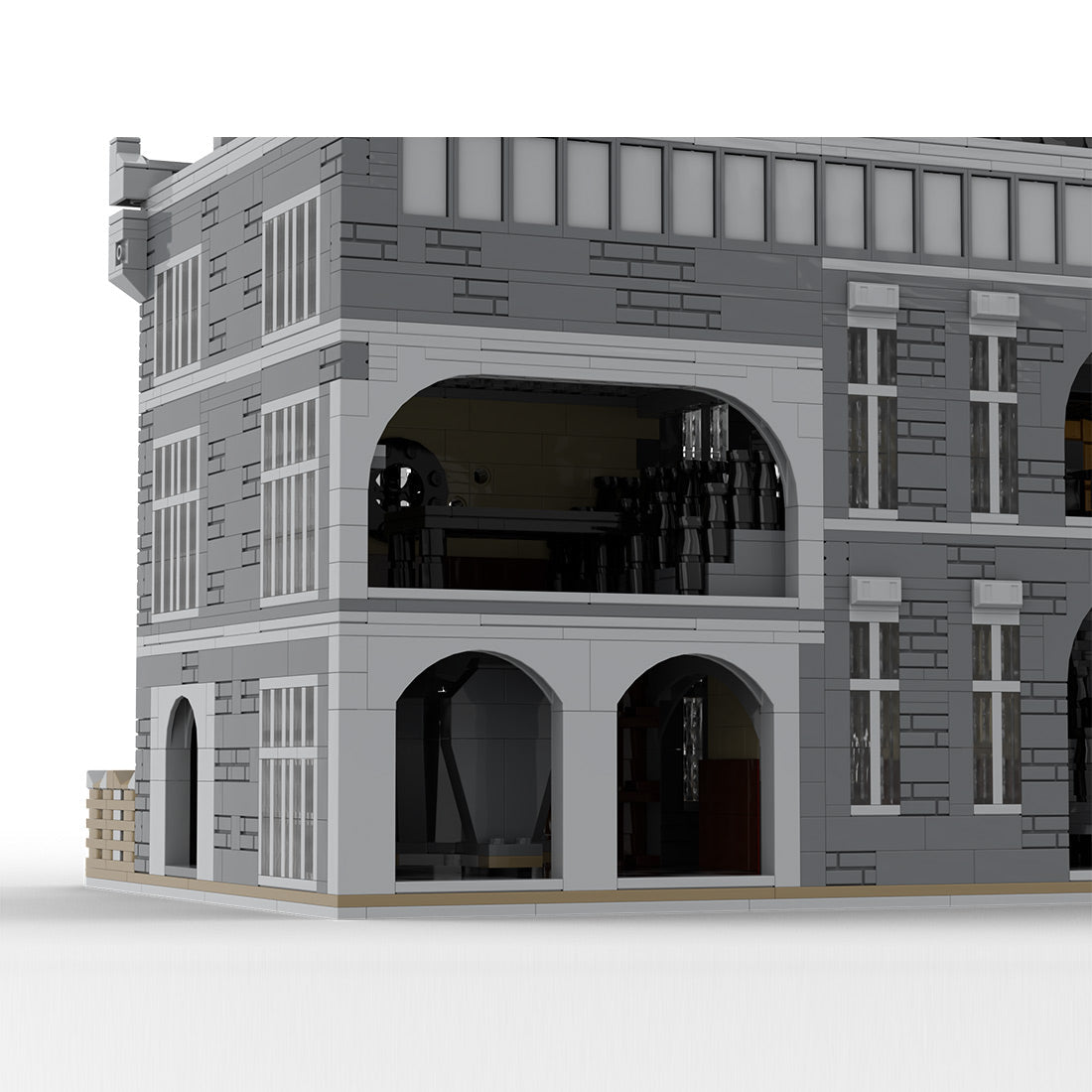 MOC - 231489 Gothic Castle Building Blocks - LesDiy - Building Blocks - 