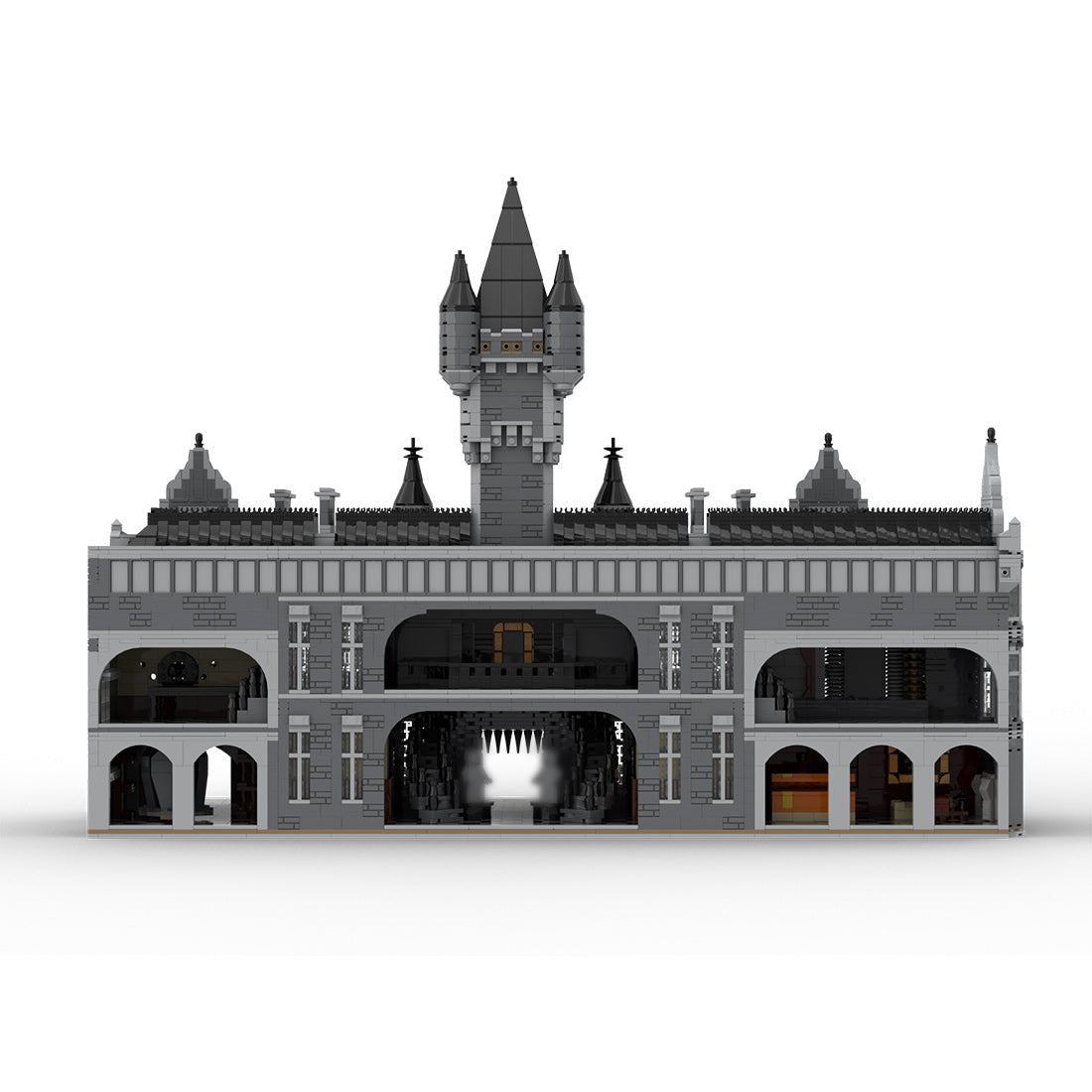 MOC - 231489 Gothic Castle Building Blocks - LesDiy - Building Blocks - 