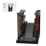 MOC-231535 Joker Stairs Book Nook Building Blocks-LesDiy-MOC-