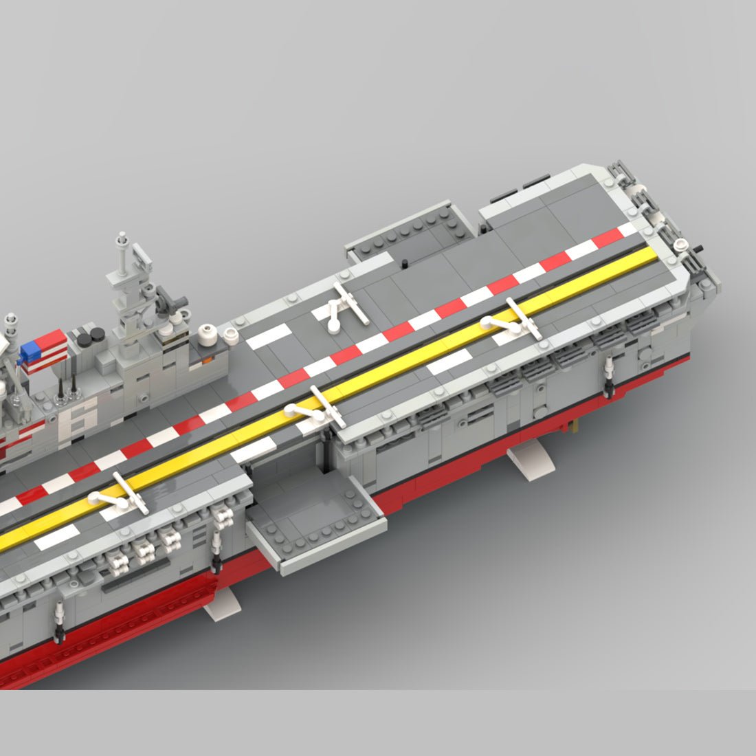 MOC-231557 USS America LHA-6 Building Blocks | LesDiy