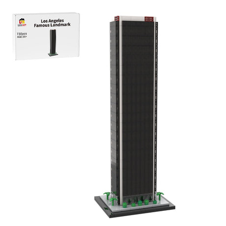 MOC - 231911 Aon Center Los Angeles - 1/800 Scale Building Blocks - LesDiy - Building Blocks - 