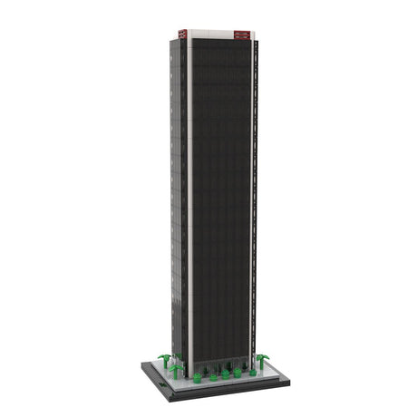 MOC - 231911 Aon Center Los Angeles - 1/800 Scale Building Blocks - LesDiy - Building Blocks - 