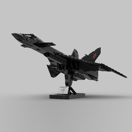 MOC - 232309 1:35 Scale MiG - 31 Firefox Building Blocks - LesDiy - Building Blocks