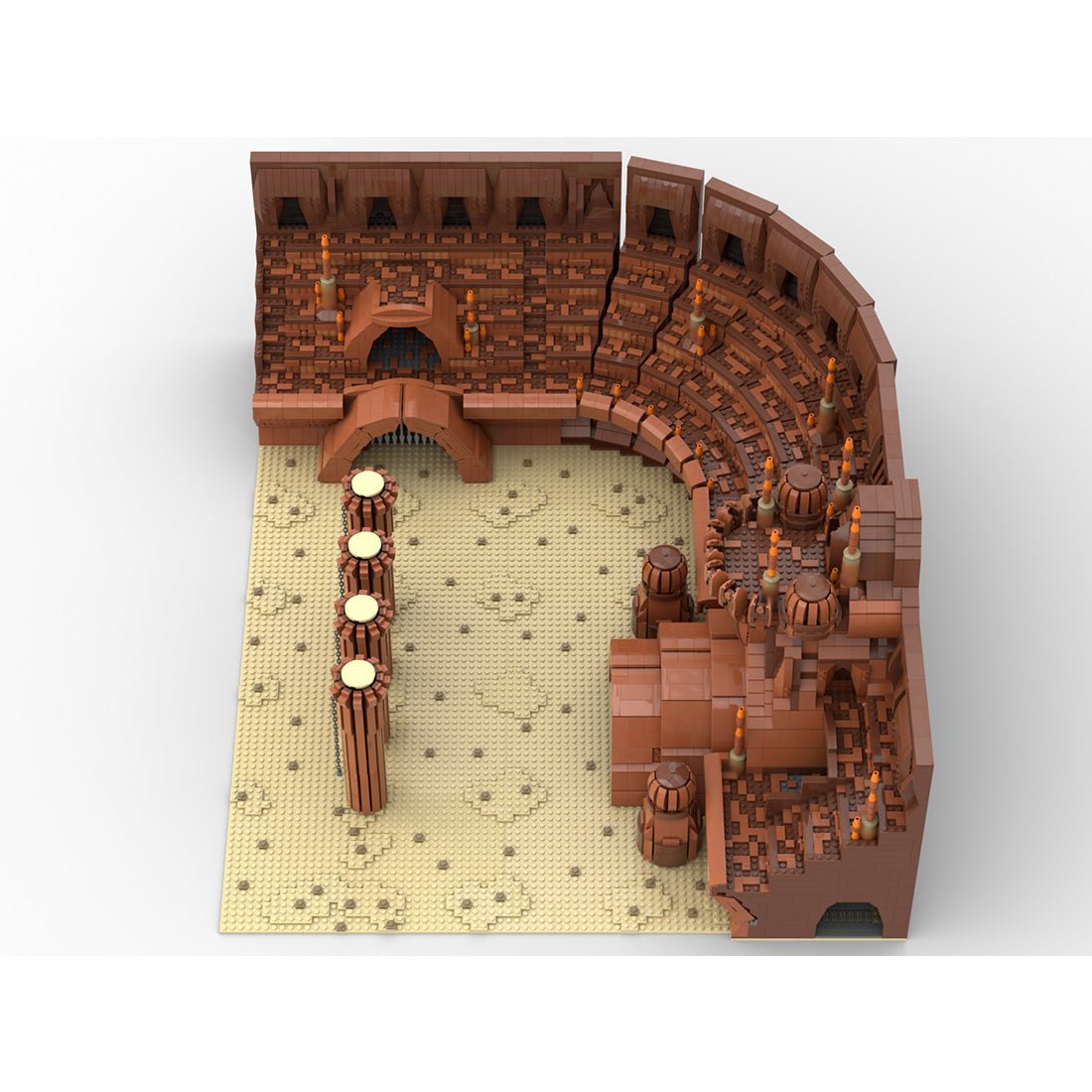 MOC-232477 Geonosian Arena Building Blocks-LesDiy-MOC-