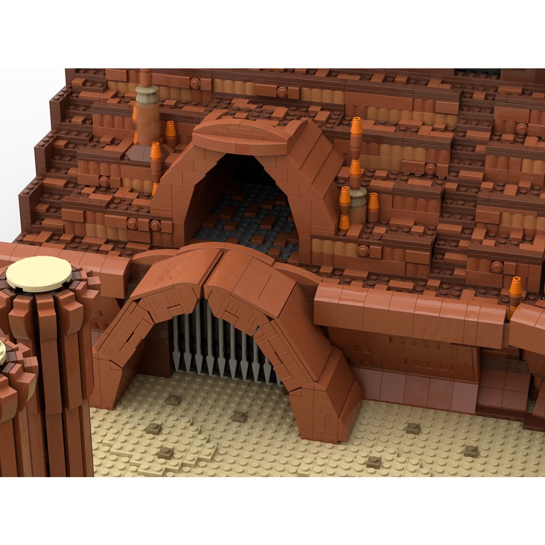 MOC-232477 Geonosian Arena Building Blocks-LesDiy-MOC-