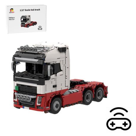 MOC - 233522 1/17 Scale 4x6 Truck Building Blocks - LesDiy - 