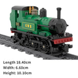 MOC - 234145 British GWR 1400 Class Steam Locomotive Building Blocks - LesDiy - 