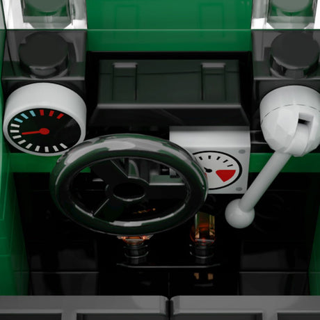 MOC - 234145 British GWR 1400 Class Steam Locomotive Building Blocks - LesDiy - 