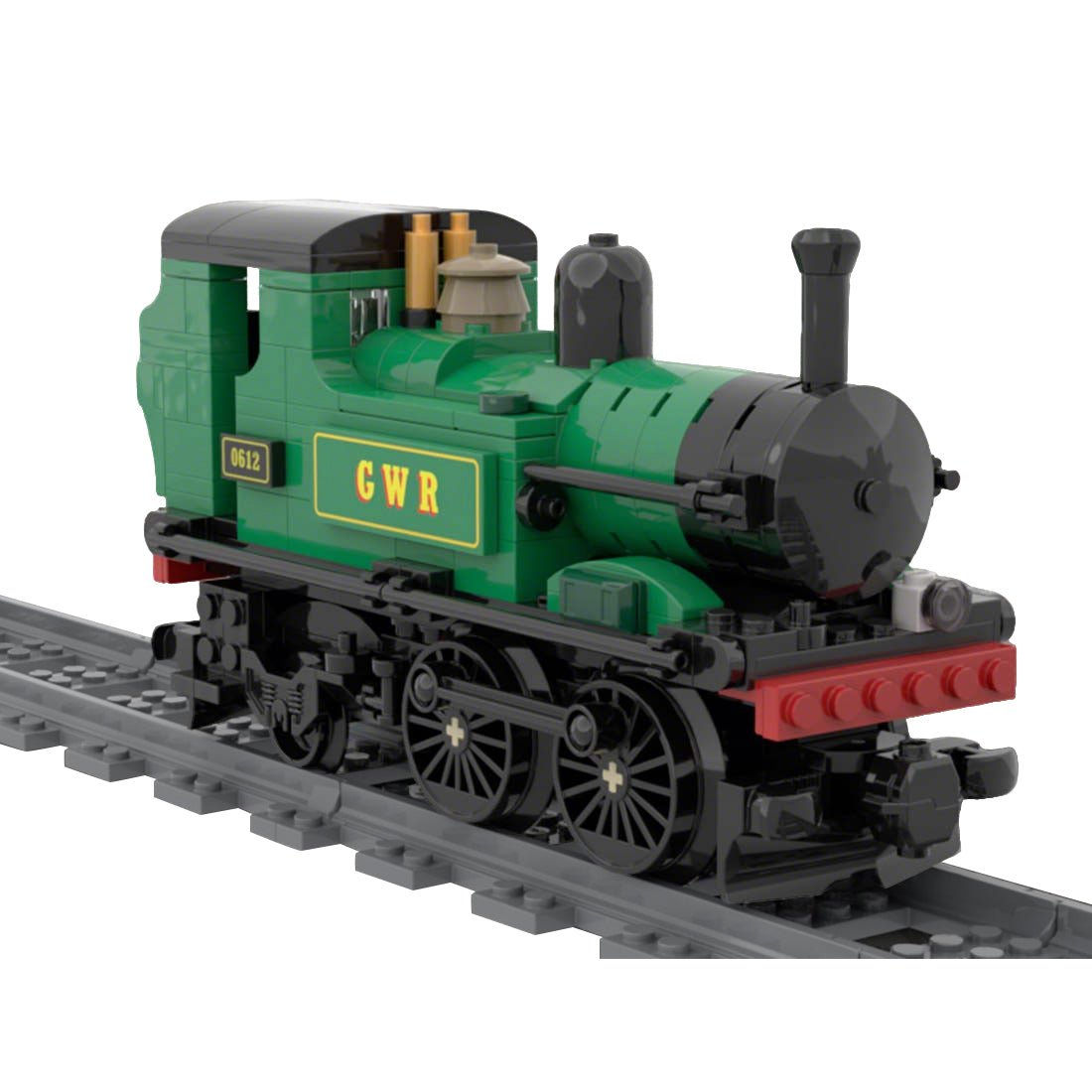 MOC-234145 GWR 1400 Class Steam Locomotive Building Blocks-LesDiy-MOC-