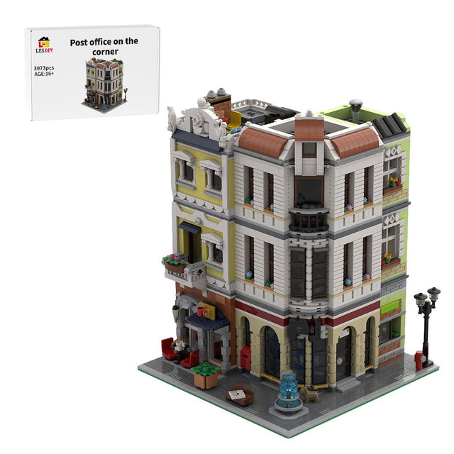 MOC - 234260 Post office on the corner Building Blocks - LesDiy - MOC