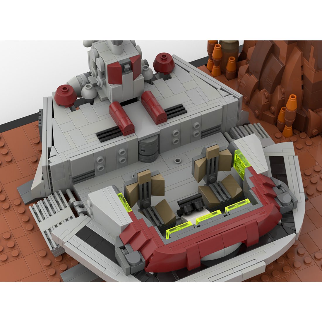 MOC-234382 Republic Forward Command Center Building Blocks-LesDiy-MOC-