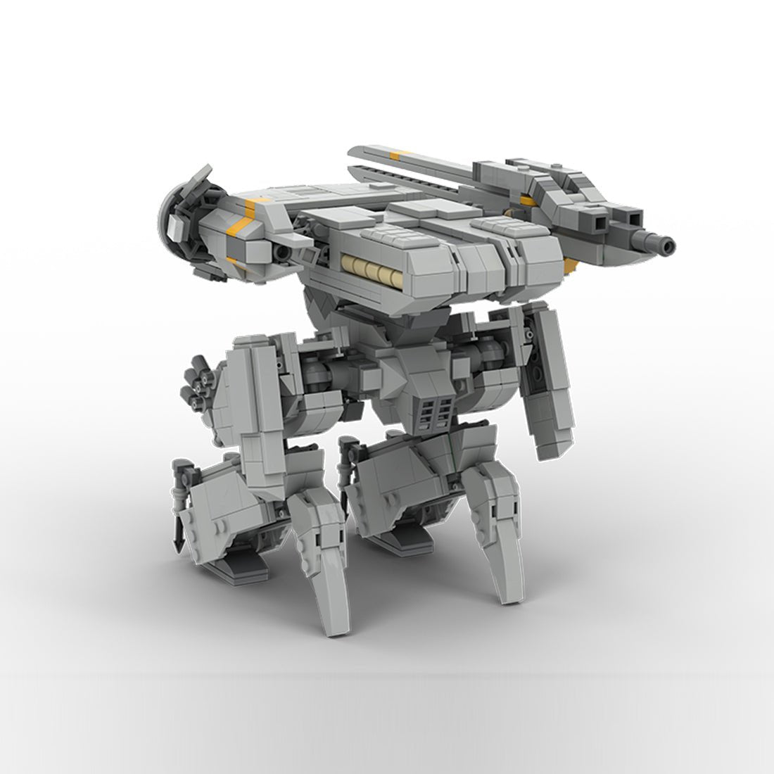 MOC - 234425 Metal Gear Solid | METAL GEAR REX - 1:70 Scale Building Blocks - LesDiy - 