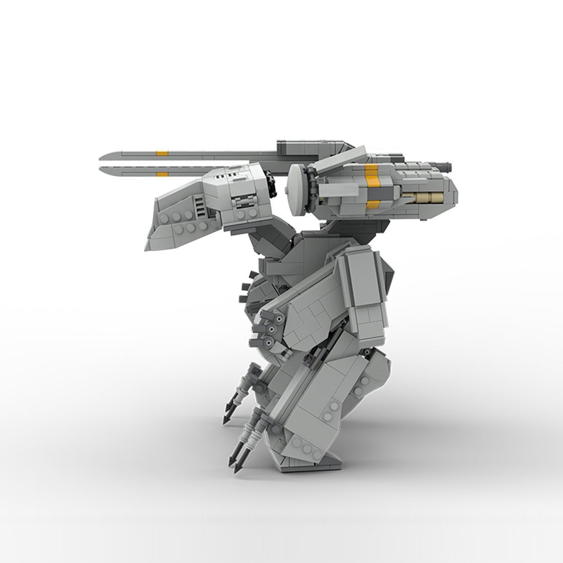 MOC - 234425 Metal Gear Solid | METAL GEAR REX - 1:70 Scale Building Blocks - LesDiy - 