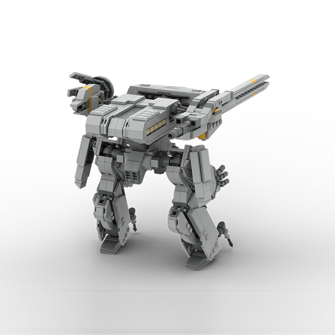 MOC - 234425 Metal Gear Solid | METAL GEAR REX - 1:70 Scale Building Blocks - LesDiy - 